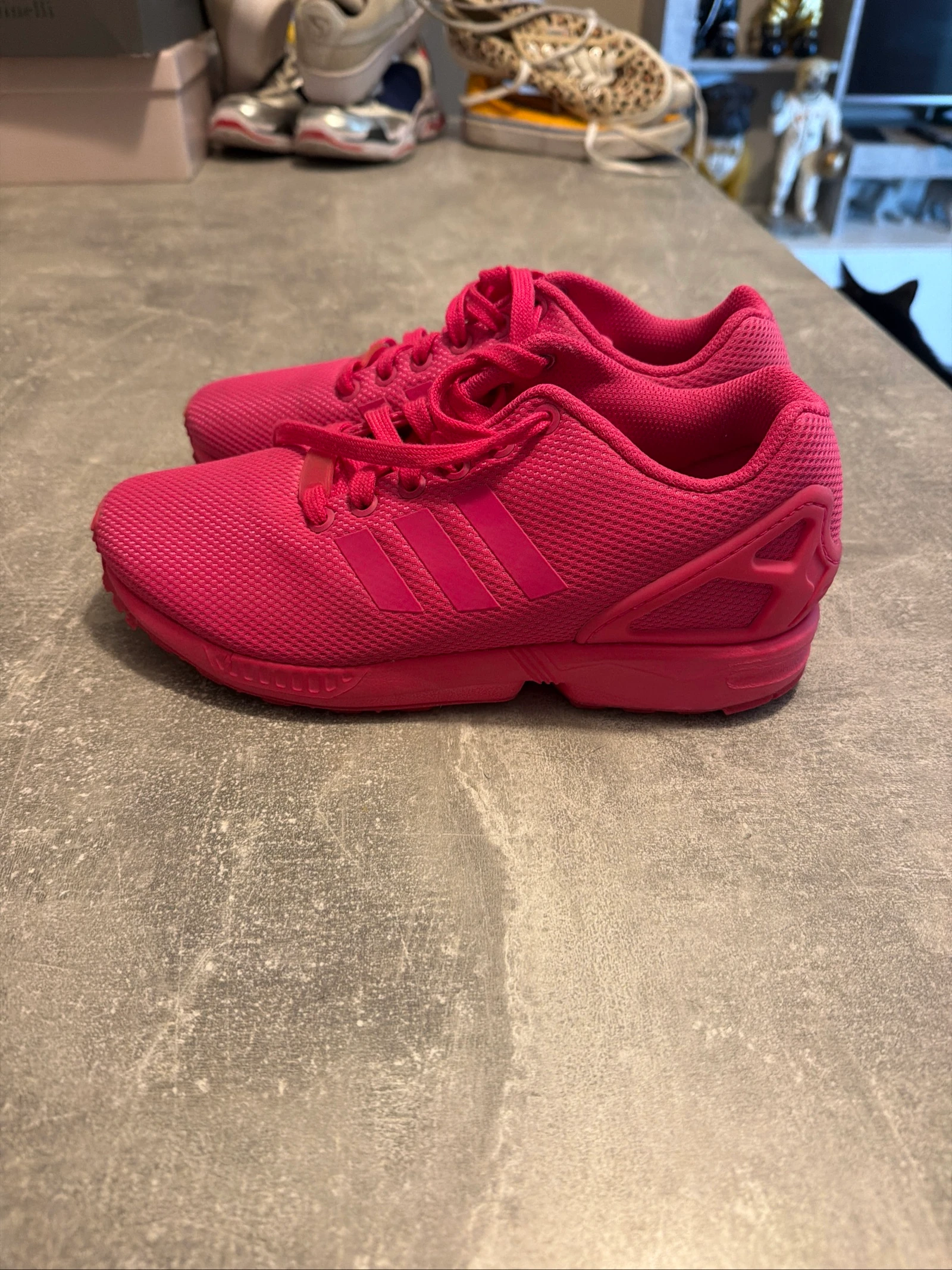 Basket adidas fuchsia 38 2/3 bon état – photo 3
